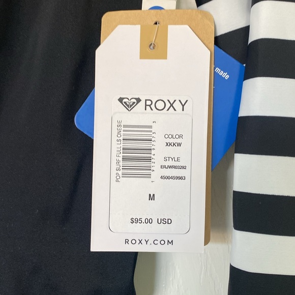 NWT Roxy Pop Surf Striped Long Sleeve - Picture 4 of 13